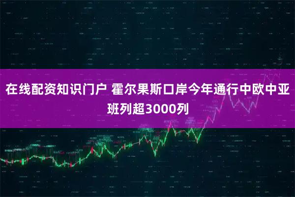 在线配资知识门户 霍尔果斯口岸今年通行中欧中亚班列超3000列